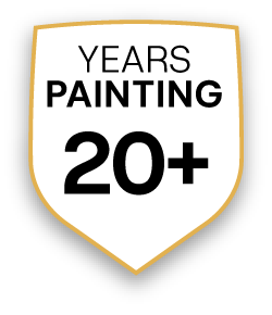 20 Years Painting Badge 20+ Years Painting Experience